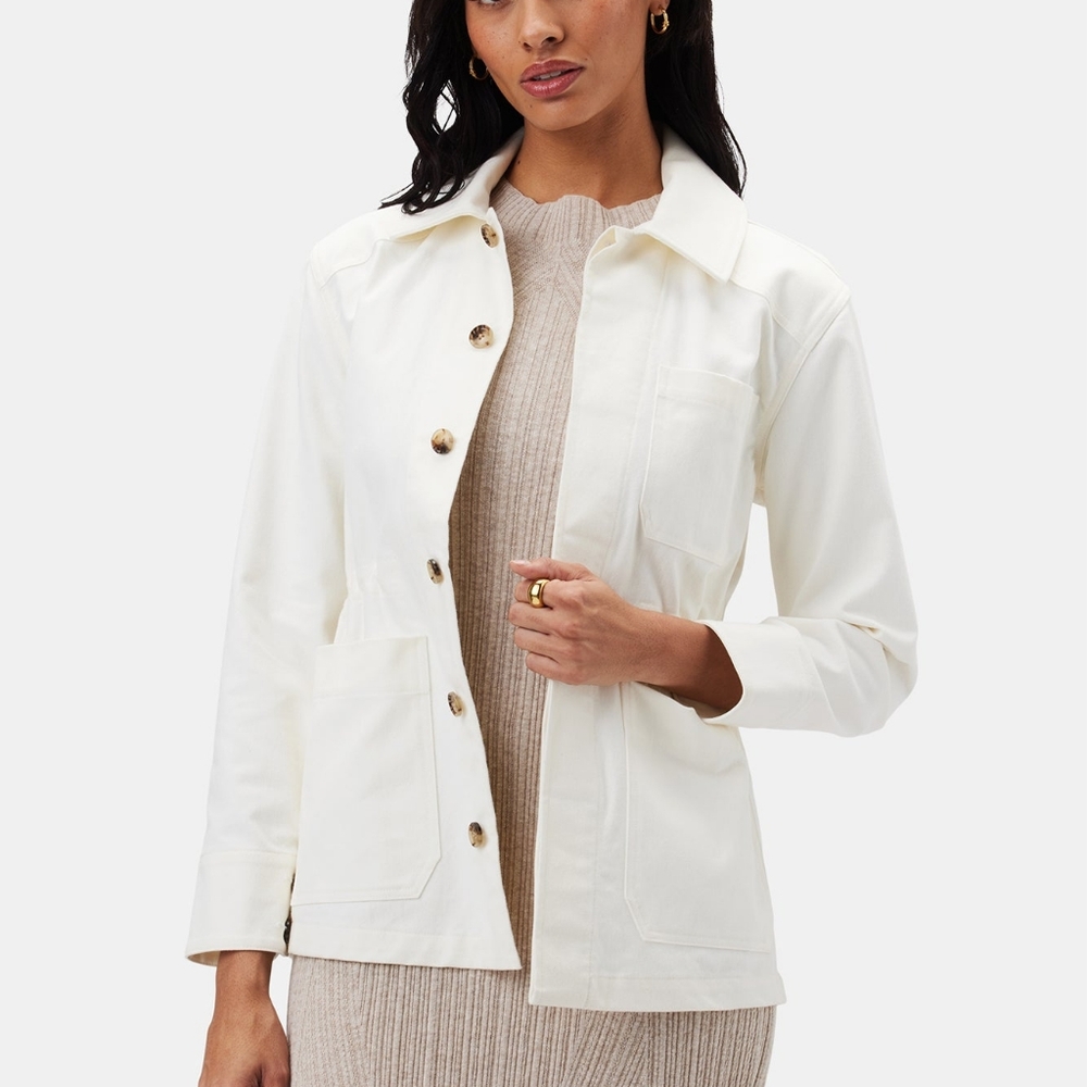 NWT Amour Vert Rylee Jacket- Ivory size large